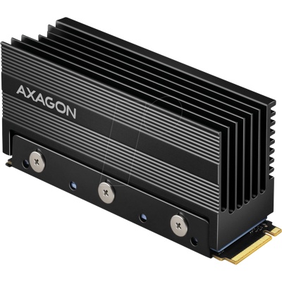 AXAGON AXG CLR-M2XL - Kühlkörper für M.2 SSD 2280, 36 mm, schwarz AXAGON AXG CLR-M2XL - Kühlkörper für M.2 SSD 2280, 36 mm, schwarz