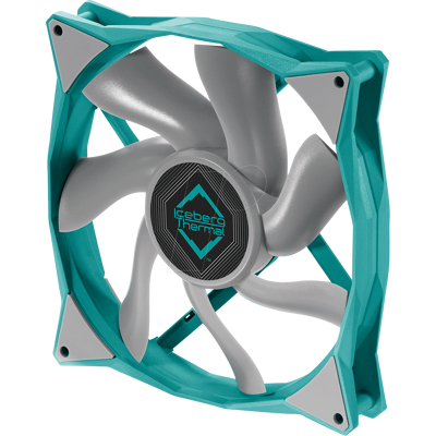 ICT 71154 - Iceberg Thermal IceGALE Xtra Gehäuselüfter, türkis, 140 mm ICT 71154 - Iceberg Thermal IceGALE Xtra Gehäuselüfter, türkis, 140 mm