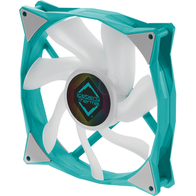 ICT 71208 - Iceberg Thermal IceGALE ARGB Gehäuselüfter, türkis, 140 mm ICT 71208 - Iceberg Thermal IceGALE ARGB Gehäuselüfter, türkis, 140 mm