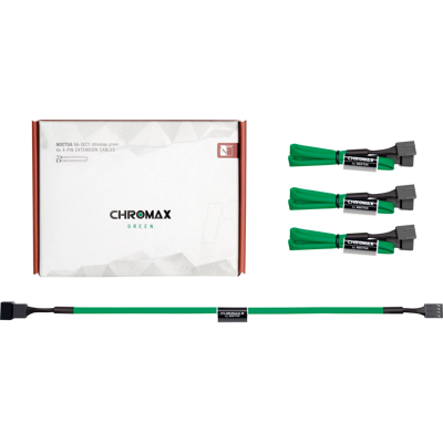 NO NA-SEC1 GN - NOCTUA 4x 30 cm 4-Pin Lüfteranschlusskabel, grün NO NA-SEC1 GN - NOCTUA 4x 30 cm 4-Pin Lüfteranschlusskabel, grün
