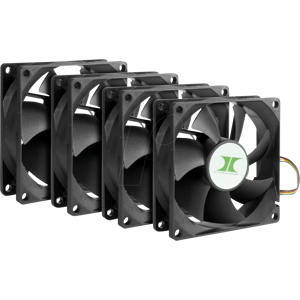 IT88887290 - Inter-Tech IPC Fan Set, 4x 80 mm