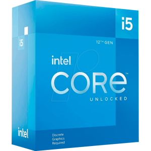 BX8071512600KF - Intel Core i5-12600KF, boxed, LGA1700