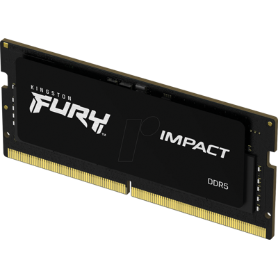 Kingston 51KI1660-1038 - 16GB DDR5 6000 CL38 SO FURY Impact XMP Kingston 51KI1660-1038 - 16GB DDR5 6000 CL38 SO FURY Impact XMP