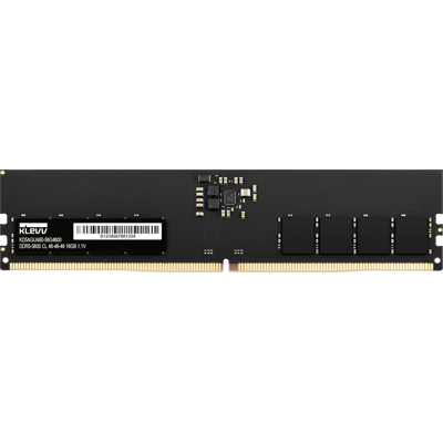50KV1656-1046 - 16 GB DDR5 5600 CL46 KLEVV UDIMM 50KV1656-1046 - 16 GB DDR5 5600 CL46 KLEVV UDIMM