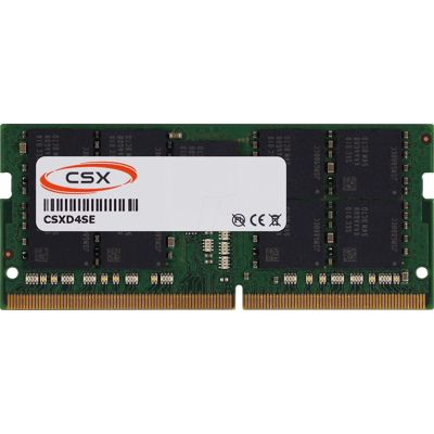 41CS1627-1119 - CSX 16 GB DDR4-2666MHz ECC Unbuffered SODIMM 41CS1627-1119 - CSX 16 GB DDR4-2666MHz ECC Unbuffered SODIMM