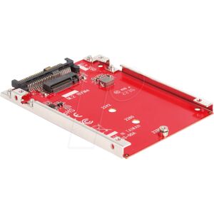 DELOCK 64228 - Konverter U.3 SFF-8639 > M.2 NVMe Key M, 7 mm Höhe DELOCK 64228 - Konverter U.3 SFF-8639 > M.2 NVMe Key M, 7 mm Höhe