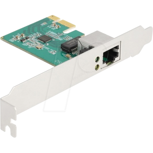 DELOCK 88100 - Netzwerkkarte, PCI Express, 2,5 Gigabit Ethernet, 1x RJ45