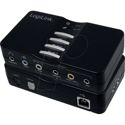 Logilink UA0099 Externe Soundkarte - 7.1 Surround USB 2.0 Logilink UA0099 Externe Soundkarte - 7.1 Surround USB 2.0