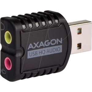 AXAGON AXG ADA-17 - Soundkarte, extern, Stereo, HQ, USB 2.0