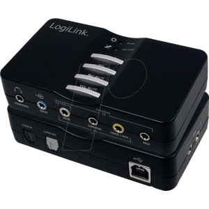 LOGILINK UA0099 - Soundkarte, extern, Sound Box 7.1, USB 2.0