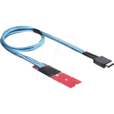DELOCK 64360 - Konverter M.2 Key M > 1 x OCuLink SFF-8611 DELOCK 64360 - Konverter M.2 Key M > 1 x OCuLink SFF-8611