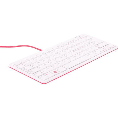 Raspberry Pi Tastatur Rot/Weiß - Ergonomisch, USB-Hub, RPi Raspberry Pi Tastatur Rot/Weiß - Ergonomisch, USB-Hub, RPi