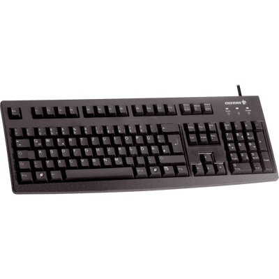CHERRY G83US USB - Tastatur, USB, schwarz, US-Layout CHERRY G83US USB - Tastatur, USB, schwarz, US-Layout