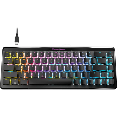 Turtle Beach TBK-3101-01-US - Gaming-Tastaturn, USB-C/Funk/Bluetooth, RGB, linear, US Turtle Beach TBK-3101-01-US - Gaming-Tastaturn, USB-C/Funk/Bluetooth, RGB, linear, US