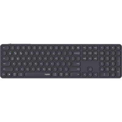 RAPOO 9810M SW - Tastatur-/Maus-Kombination, Bluetooth/Funk, schwarz, DE RAPOO 9810M SW - Tastatur-/Maus-Kombination, Bluetooth/Funk, schwarz, DE