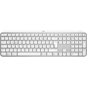 LOGITECH MXKS WS - Funk-Tastatur, Logi Bolt/Bluetooth, MX KEYS S, weiß