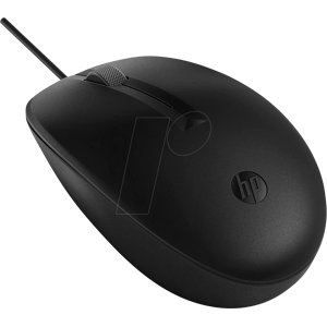 Hewlett Packard HP 265D9AA - Maus (Mouse), Kabel, USB, schwarz