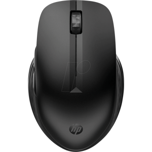 Hewlett Packard HP 3B4Q5AA - Maus (Mouse), Funk/Bluetooth, schwarz