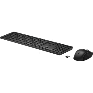 Hewlett Packard HP 4R009AA - Tastatur-/Maus-Kombination, Funk, schwarz