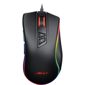 Inter-Tech IT88884097 - Gaming-Maus (Mouse), USB, RGB
