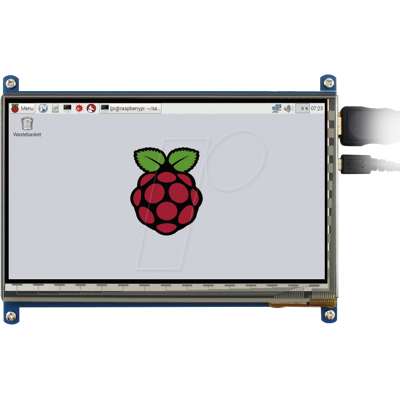 FREI RASP LCD 7 C1024 - Raspberry Pi Shield - Display LCD-Touch, 7", 1024x600 Pixel FREI RASP LCD 7 C1024 - Raspberry Pi Shield - Display LCD-Touch, 7", 1024x600 Pixel
