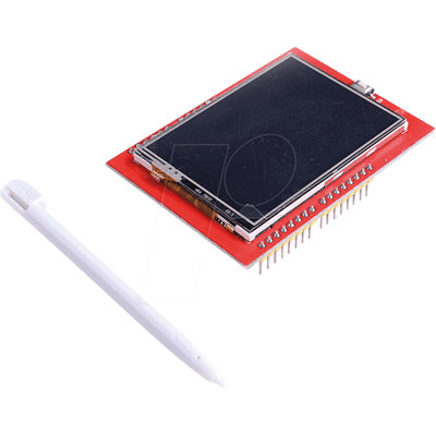 FREI ARD SHD 2,4TD - Arduino Shield - Display 2,4", Touch, 320 x 240 Pixel, ILI9341 FREI ARD SHD 2,4TD - Arduino Shield - Display 2,4", Touch, 320 x 240 Pixel, ILI9341