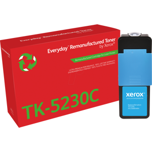XEROX 006R04804 - Toner, Kyocera, cyan, TK-5230C, rebuilt XEROX 006R04804 - Toner, Kyocera, cyan, TK-5230C, rebuilt