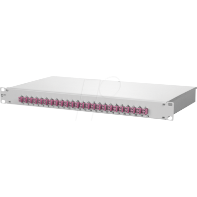Metz Connect BTR 1502577524-E - OpDAT 19 Zoll, 1HE LWL-Patchfeld, 24x LC-D, violett, OM4 Metz Connect BTR 1502577524-E - OpDAT 19 Zoll, 1HE LWL-Patchfeld, 24x LC-D, violett, OM4