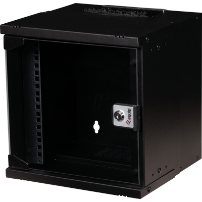 EQUIP EWM063030B - 10" Netzwerkschrank, 6 HE, Flatpack, schwarz EQUIP EWM063030B - 10" Netzwerkschrank, 6 HE, Flatpack, schwarz