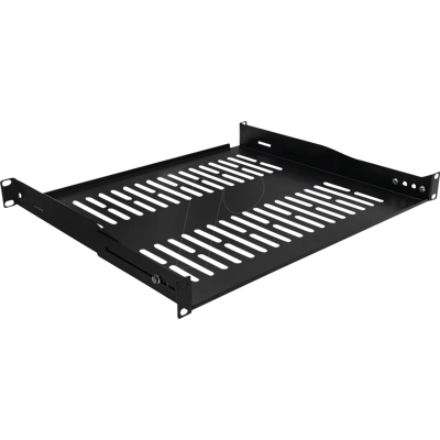 VALUE 26990430 - 19" Fachboden, 1 HE, Tiefe 400 mm, U-Form, schwarz VALUE 26990430 - 19" Fachboden, 1 HE, Tiefe 400 mm, U-Form, schwarz