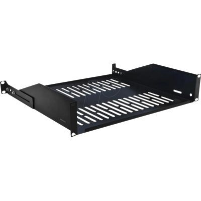 VALUE 26990434 - 19" Fachboden, 2 HE, Tiefe 400 mm, U-Form, schwarz VALUE 26990434 - 19" Fachboden, 2 HE, Tiefe 400 mm, U-Form, schwarz