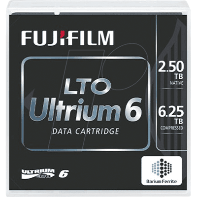 Fujifilm FUJI LTO 6 - LTO ULTRIUM 6 Band, 2,5TB (6,25TB), Fuji Fujifilm FUJI LTO 6 - LTO ULTRIUM 6 Band, 2,5TB (6,25TB), Fuji