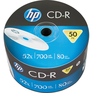 Hewlett Packard HP CRE00070 - CD-R 700MB/80min 52x, 50-er Bulk