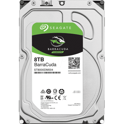 ST8000DM004 - 8TB Festplatte Seagate BarraCuda - Desktop ST8000DM004 - 8TB Festplatte Seagate BarraCuda - Desktop
