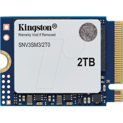 Kingston SNV3SM3/2T0 - NV3 PCIe 4.0 NVMe SSD, 2TB, M.2 2230 Kingston SNV3SM3/2T0 - NV3 PCIe 4.0 NVMe SSD, 2TB, M.2 2230