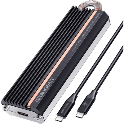 GRAUGEAR GG 18143 - Externes M.2 NVMe/NGFF SSD Gehäuse mit USB 3.2 GRAUGEAR GG 18143 - Externes M.2 NVMe/NGFF SSD Gehäuse mit USB 3.2