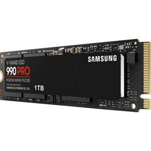 MZ-V9P1T0BW - Samsung SSD 990 PRO 1TB, M.2 NVMe