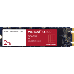 Western Digital WDS200T1R0B - WD RED SA500 NAS SATA SSD 2TB, M.2