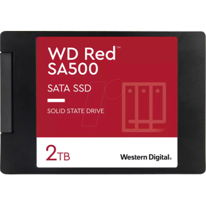 Western Digital WDS200T2R0A - WD RED SA500 NAS SATA SSD 2TB