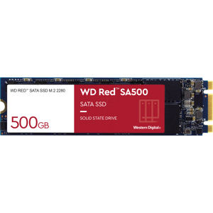 Western Digital WDS500G1R0B - WD RED SA500 NAS SATA SSD 500GB, M.2