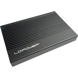 LC POWER LC-25U3-C - Externes 2.5'' SATA HDD Gehäuse, Aluminium, USB 3.1