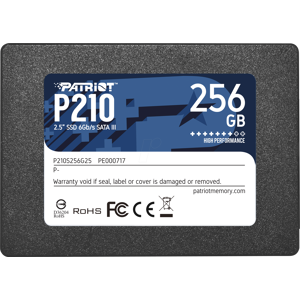 PATRIOT MEMORY P210S256G25 - Patriot P210 2,5'' SSD, 256 GB