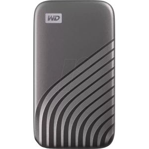 WDBAGF5000AGY - WD My Passport SSD, Grau, 500 GB, USB-C 3.1