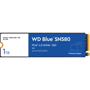 Western Digital WDS100T3B0E - WD Blue SN580 NVMe-SSD, 1 TB, M.2