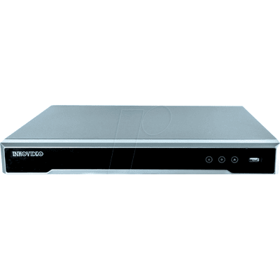 Inkovideo NVR-4K-16P 16-Kanal Netzwerk-Videorekorder Inkovideo NVR-4K-16P 16-Kanal Netzwerk-Videorekorder
