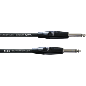 CII 6 PP - CORDIAL 6,3 mm Mono Klinke, Mono Klinke, 6,00m CII 6 PP - CORDIAL 6,3 mm Mono Klinke, Mono Klinke, 6,00m