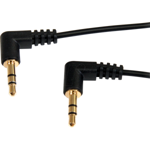 StarTech.com ST MU6MMS2RA - Audio Kabel, 3,5 mm Klinke Stereo, 1,8 m, 2x gewinkelt StarTech.com ST MU6MMS2RA - Audio Kabel, 3,5 mm Klinke Stereo, 1,8 m, 2x gewinkelt