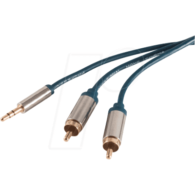 Shiverpeaks SHVP 30832-SL - Audiokabel - 3,5 mm auf 2x Cinch - 1,5 m Shiverpeaks SHVP 30832-SL - Audiokabel - 3,5 mm auf 2x Cinch - 1,5 m