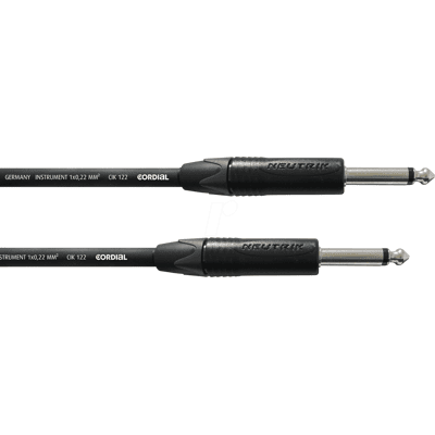 Cordial Kabel Gitarre Jack 9 M - Instrumentenkabel Cordial Kabel Gitarre Jack 9 M - Instrumentenkabel