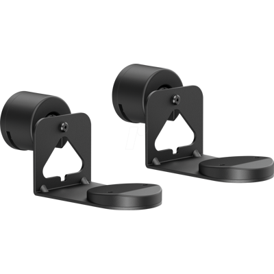 PUREMOUNTS PM-SOM-200 - Lautsprecher-Wandhalterung, Sonos 100 & 300, 2er Set, schwarz PUREMOUNTS PM-SOM-200 - Lautsprecher-Wandhalterung, Sonos 100 & 300, 2er Set, schwarz